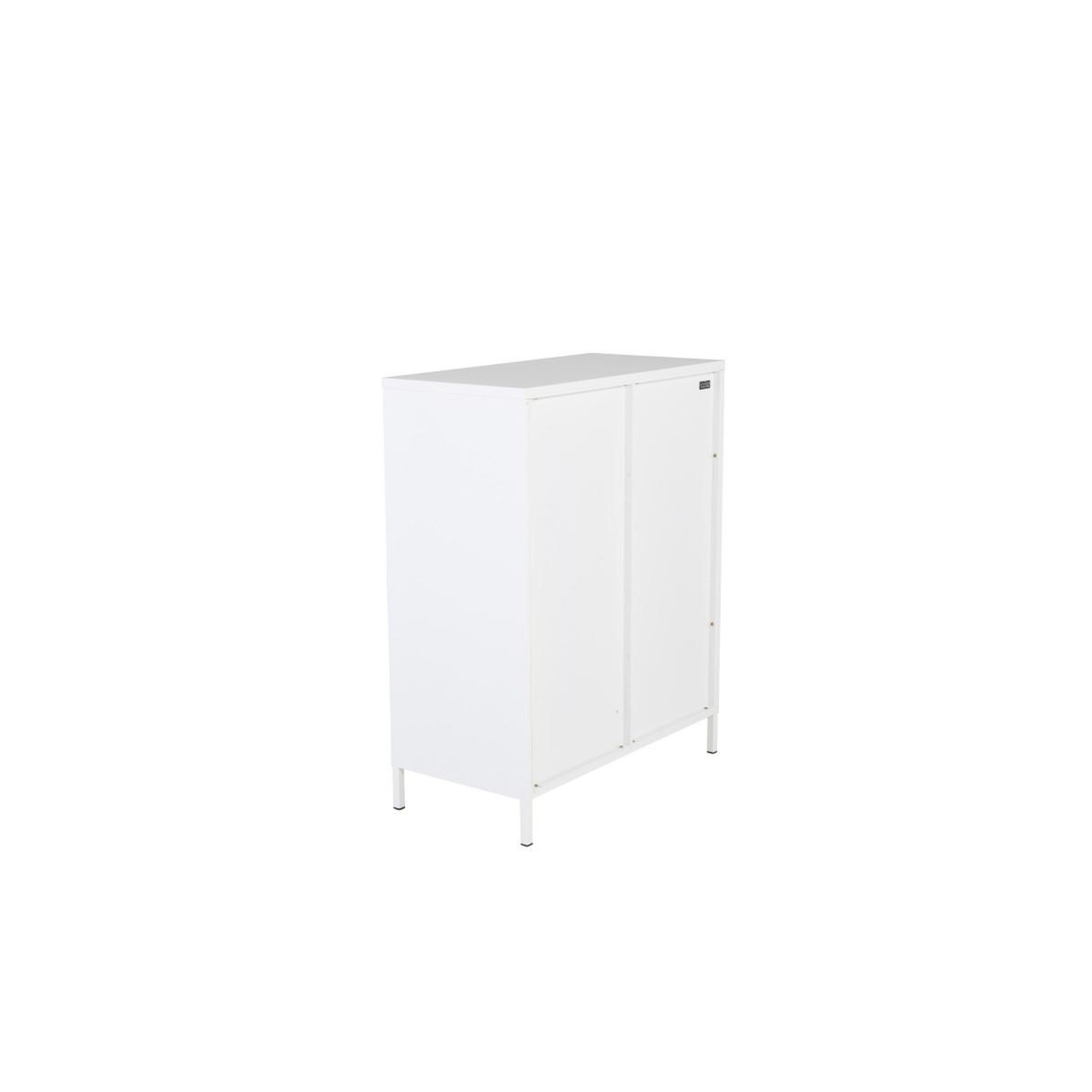 Voir la diapositive 5 : Paris Prix Vitrine 2 portes  bakal  100cm blanc