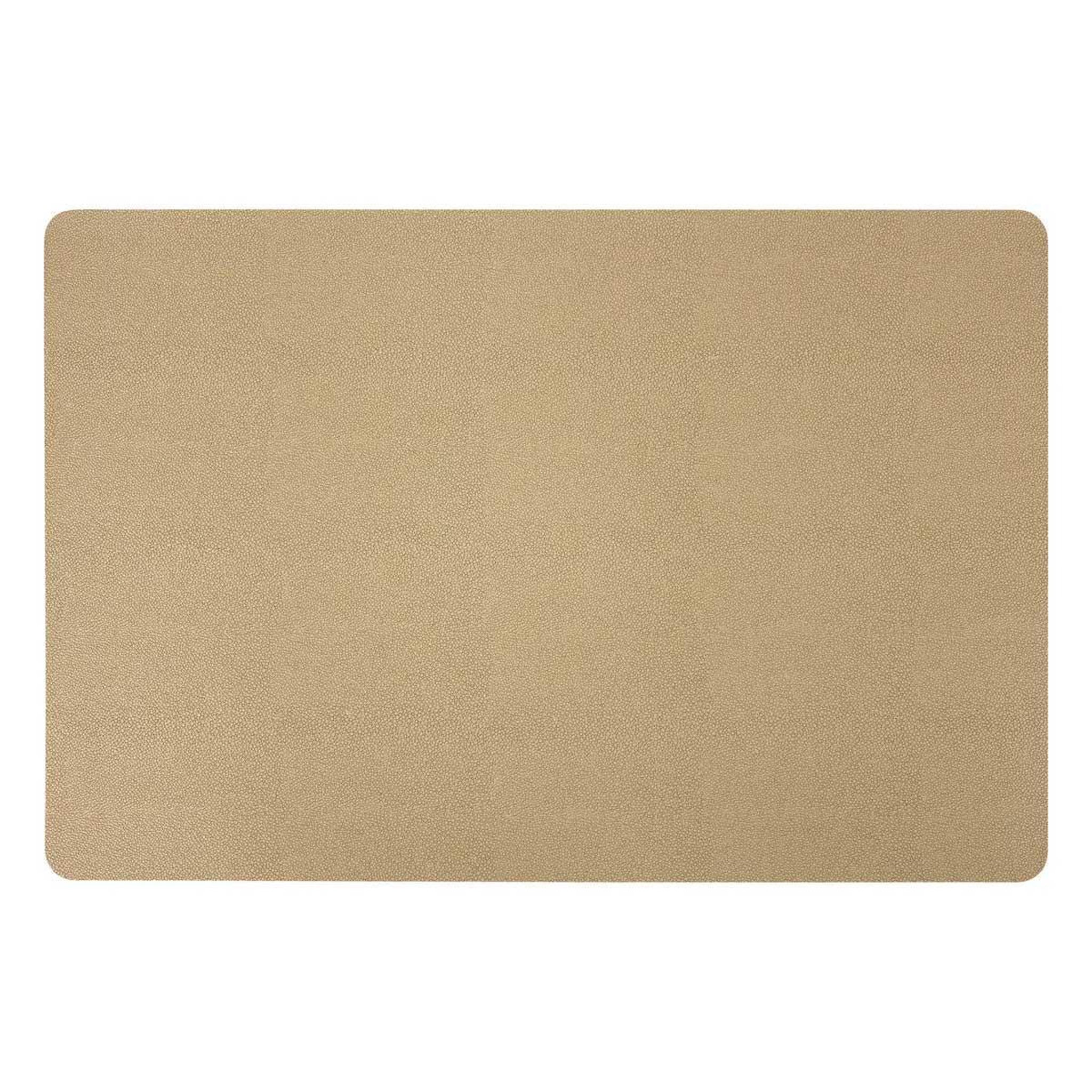 SECRET DE GOURMET Set de table uni  mira  33x49cm doré