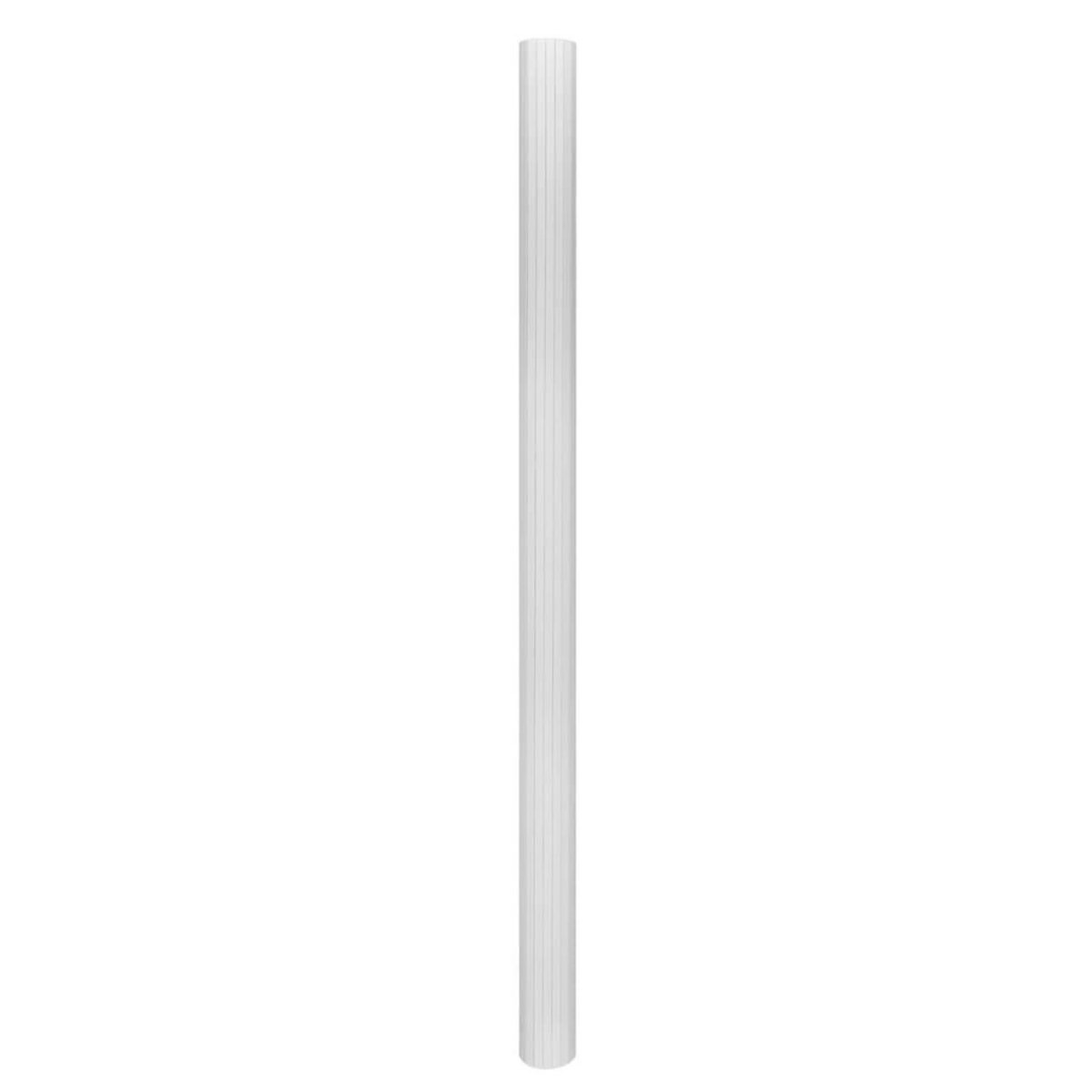 VIDAXL Cloison de separation Bambou Blanc 250 x 165 cm