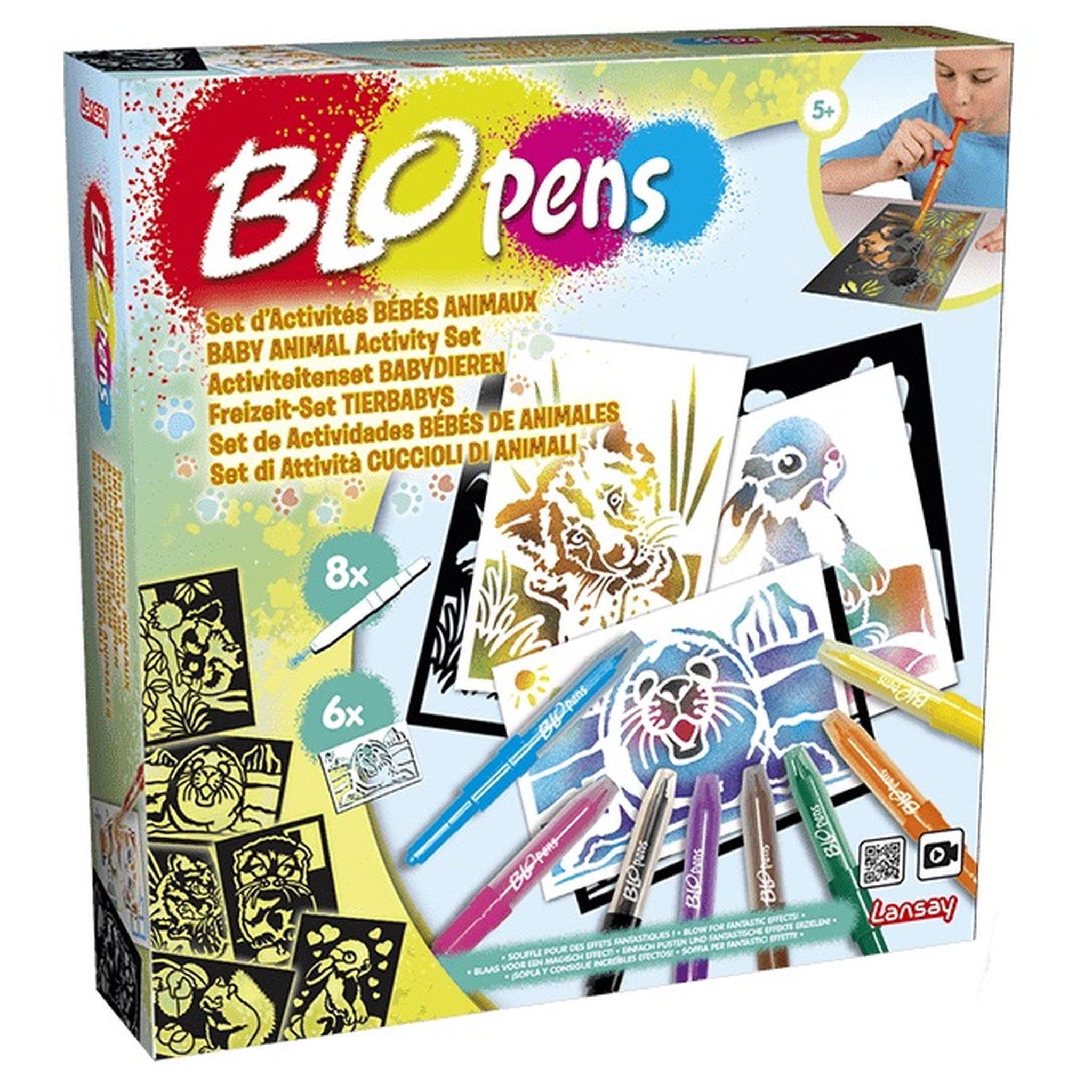 Voir la diapositive 1 : LANSAY Blopens Set d'Activités bébés animaux