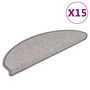 Voir la diapositive 2 : VIDAXL Tapis d'escalier autocollants aspect sisal 15 pcs 65x21x4 cm