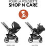 Voir la diapositive 3 : HAUCK Adaptateurs universels cosy - HAUCK - Pour poussette SHOP N CARE - Noir