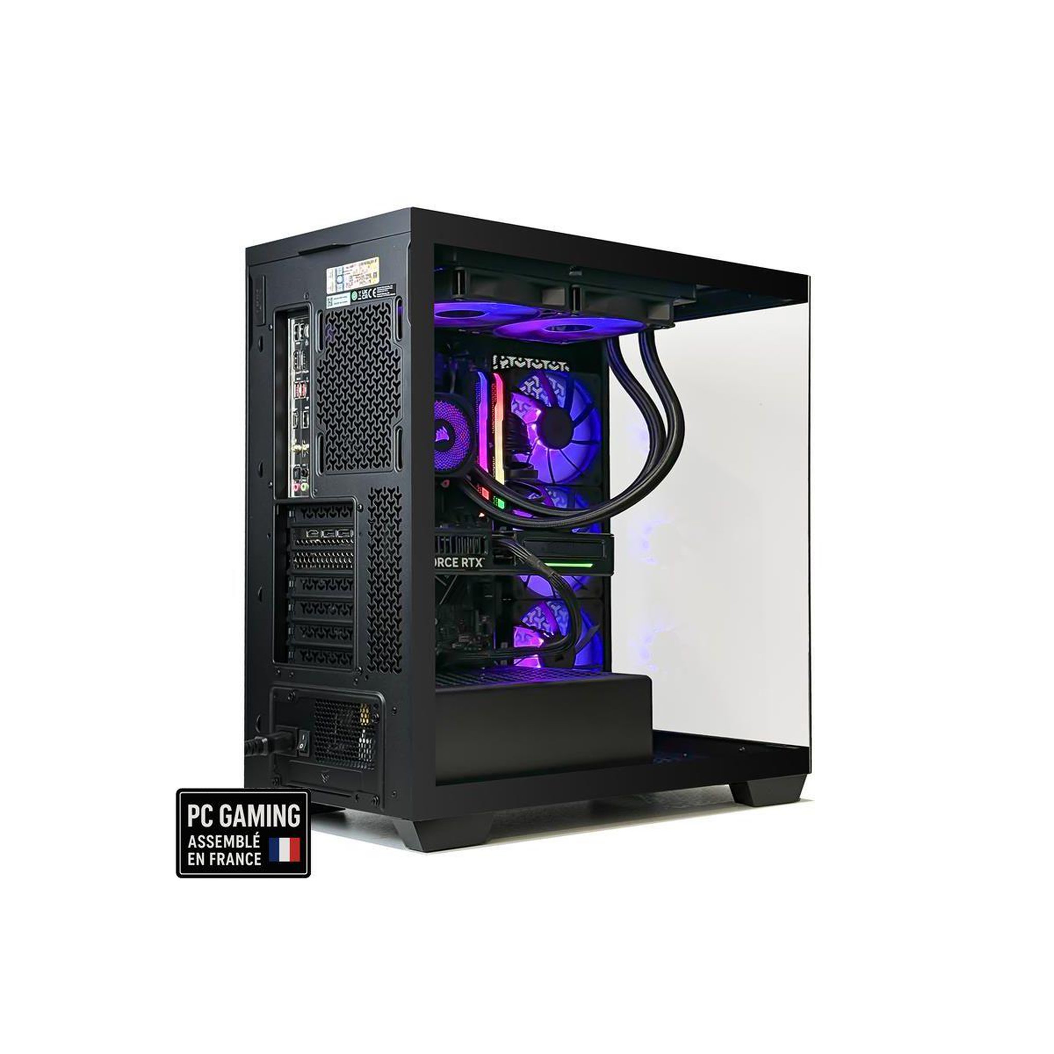 Voir la diapositive 4 : Corsair PC Gamer 3500X – Intel Core i7 14700KF – NVIDIA GeForce RTX 5080 – 32 Go RAM DDR5 – SSD 1 To