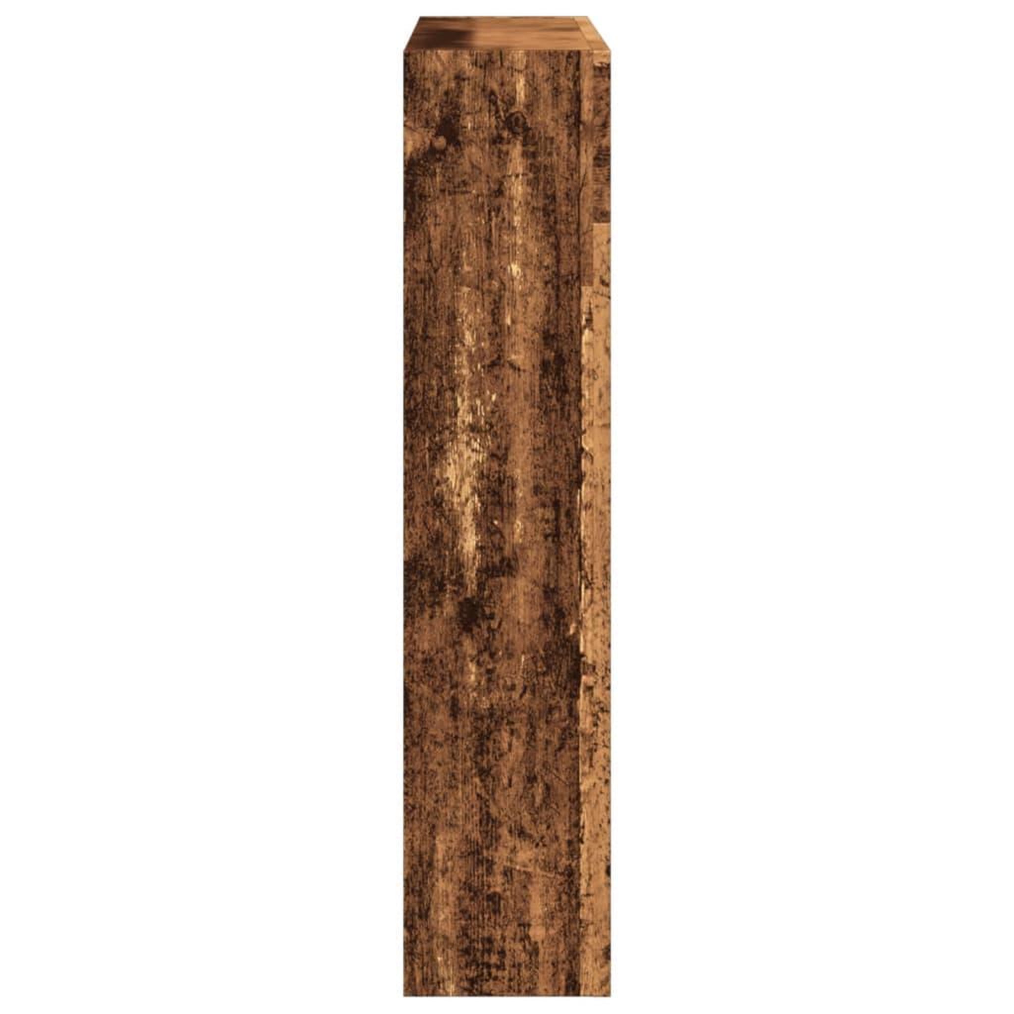 Voir la diapositive 5 : VIDAXL Cadre de cheminee vieux bois 81x18x82 cm bois d'ingenierie