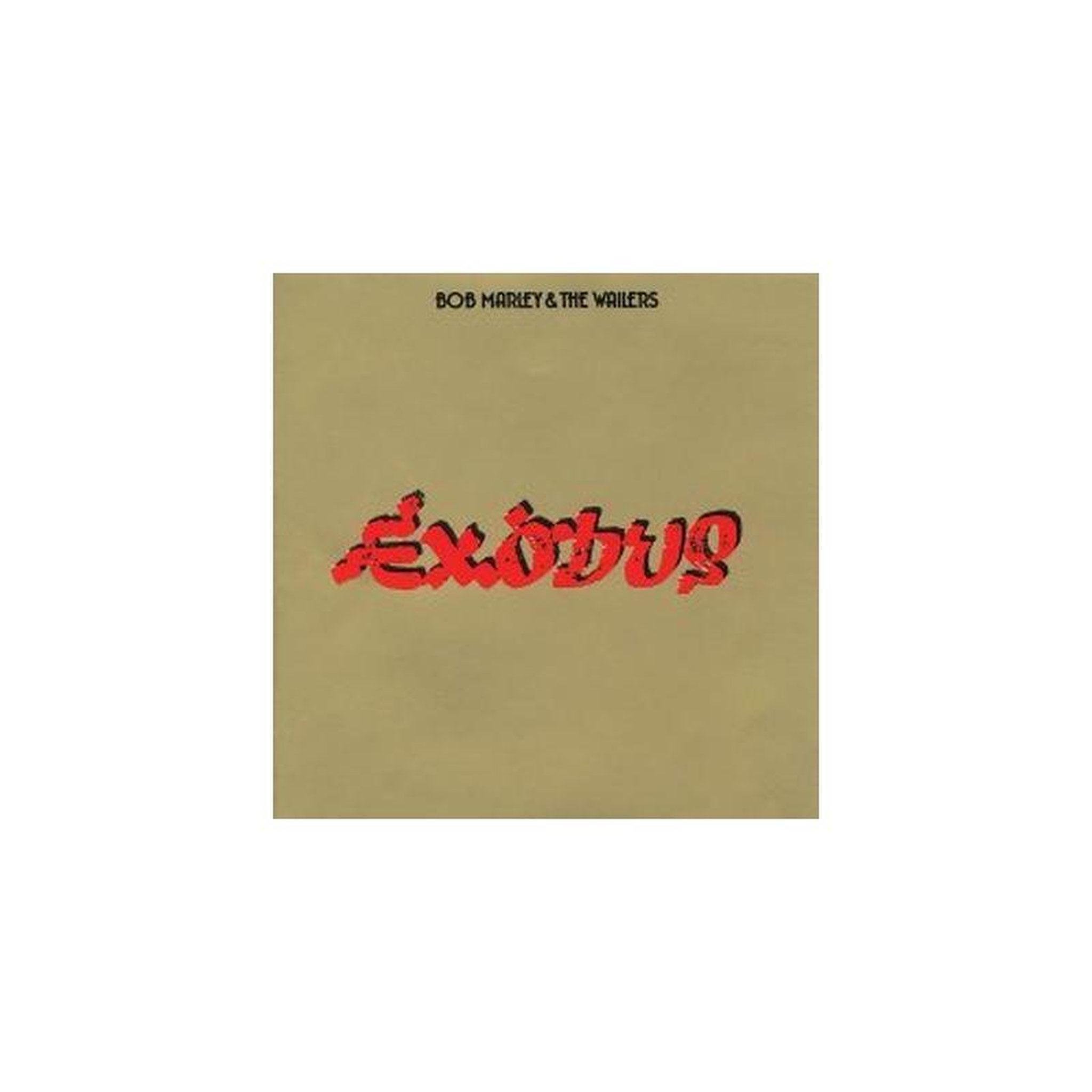 Vinyle) exodus de bob marley & the wailers en vinyle 30 cm, 33 tours, pochette illustrée rouge et