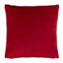 Voir la diapositive 2 : Paris Prix Coussin Déco  Glaçon  45x45cm Rouge & Blanc