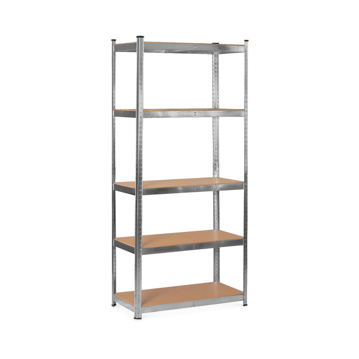 SWEEEK Lot de 2 étagères modulables en métal pour charges lourdes - Modul - avec 5 plateaux