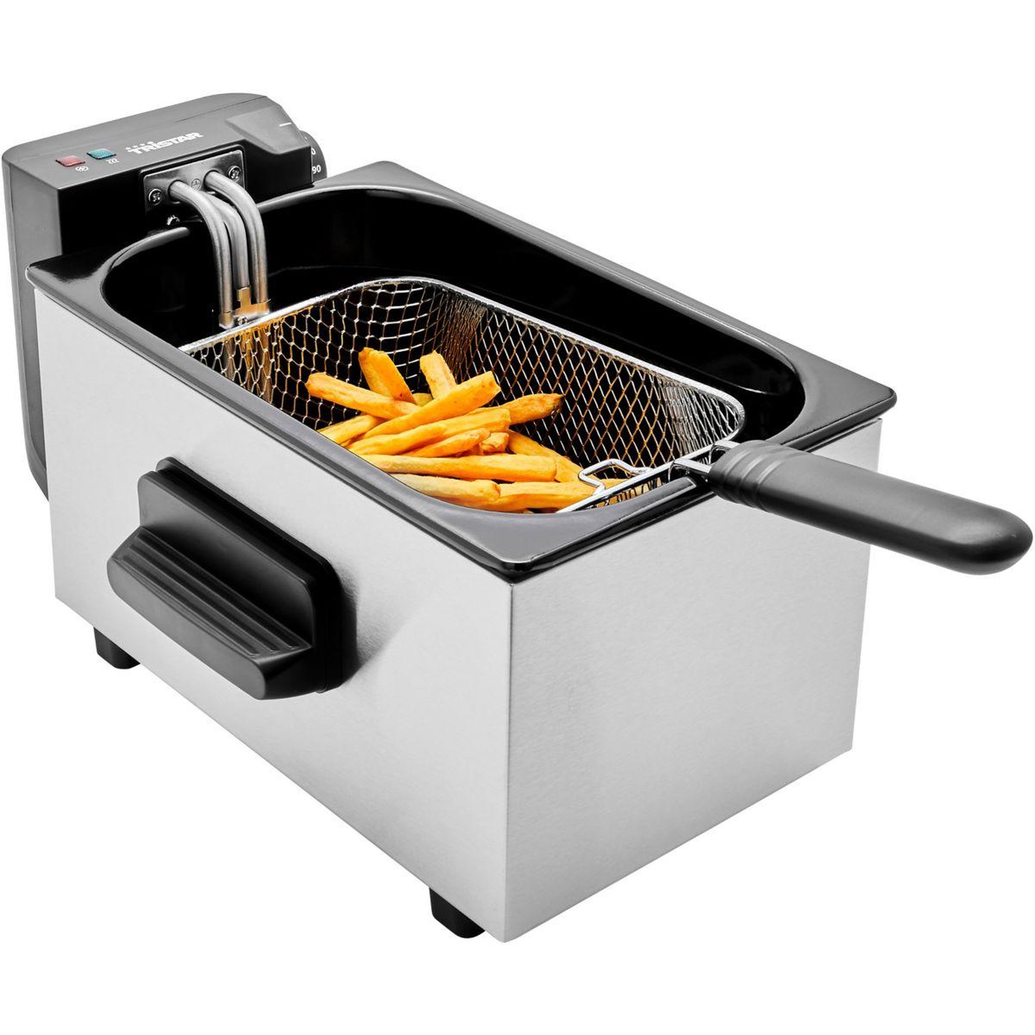Voir la diapositive 5 : TRISTAR Friteuse semi-professionnelle 3l revetement acier inox