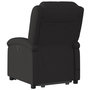 Voir la diapositive 5 : VIDAXL Fauteuil de massage inclinable Noir Tissu