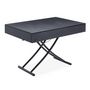 Voir la diapositive 4 : Paris Prix Table Basse Relevable  Lift  120-190cm Noir Mat