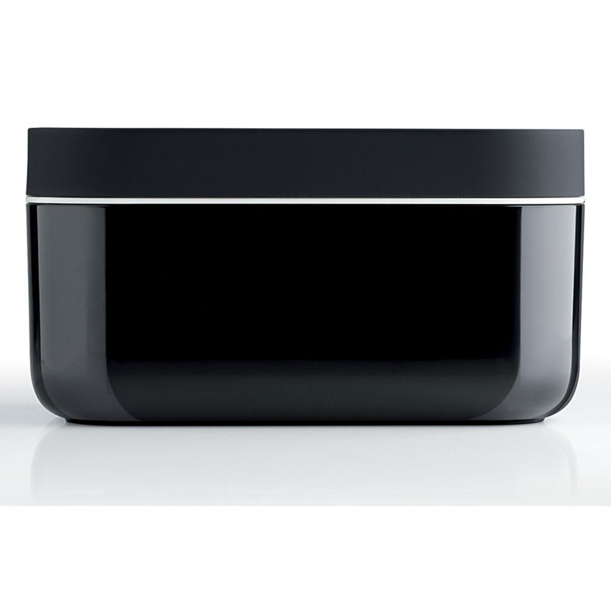 LEKUE Bac à glaçons silicone noir - 0250400n01c002