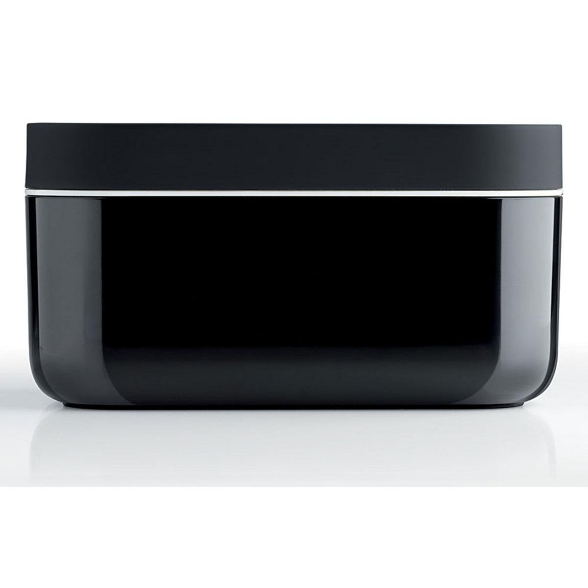 LEKUE Bac à glaçons silicone noir - 0250400n01c002