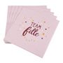 Voir la diapositive 1 : Paris Prix Lot de 20 Serviettes en Papier  Team Fille  33x33cm Rose