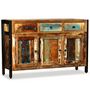 Voir la diapositive 3 : VIDAXL Buffet Bois de recuperation massif 120x35x76 cm