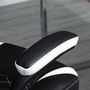 Voir la diapositive 5 : VINSETTO Vinsetto Fauteuil de bureau manager gaming style baquet racing dossier assise capitonné accoudoirs relevables revêtement synthétique noir blanc