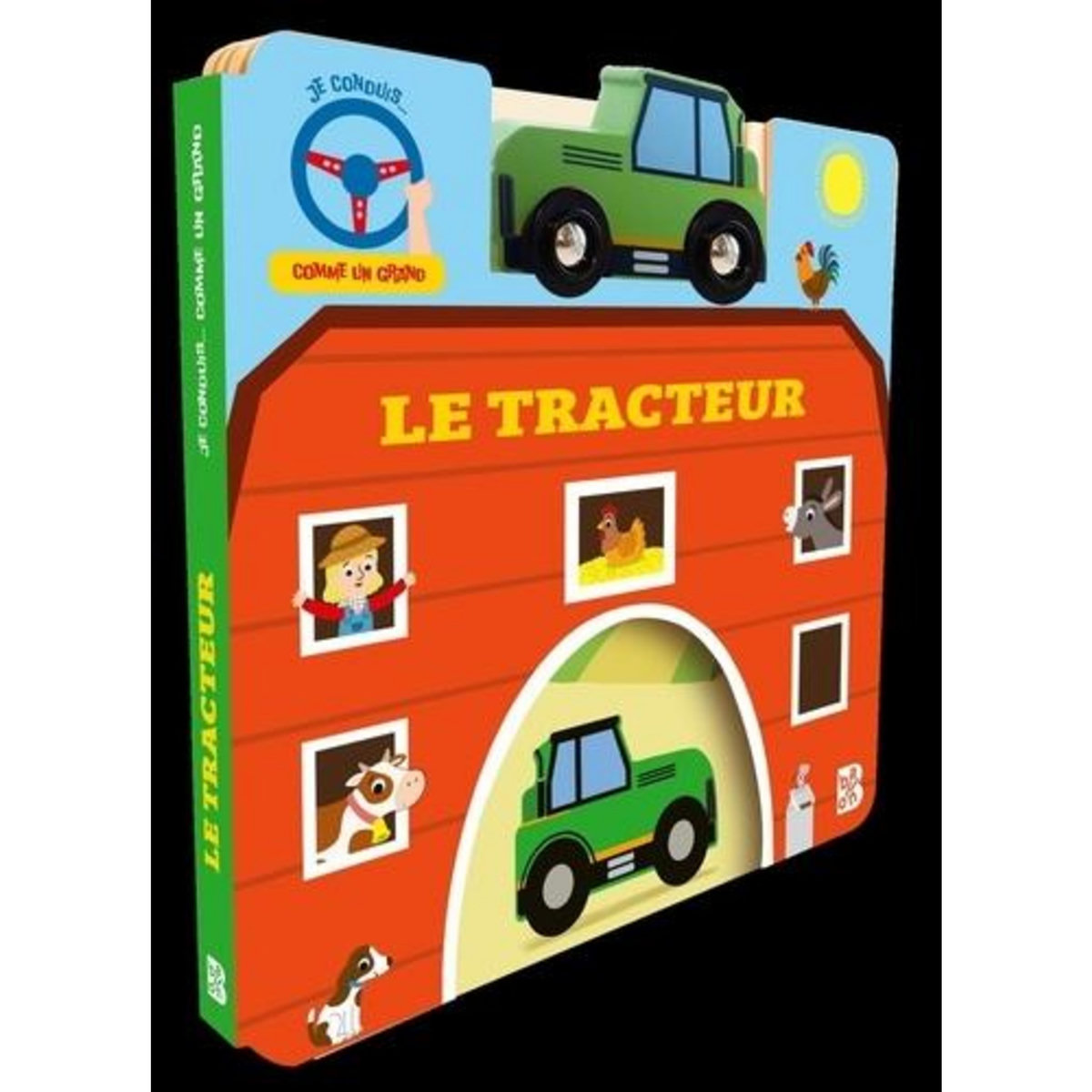 LE TRACTEUR. AVEC UN TRACTEUR EN BOIS !, Skaltsas Christos