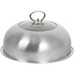 Le marquier Cloche pour plancha CUISSON VITREE INOX