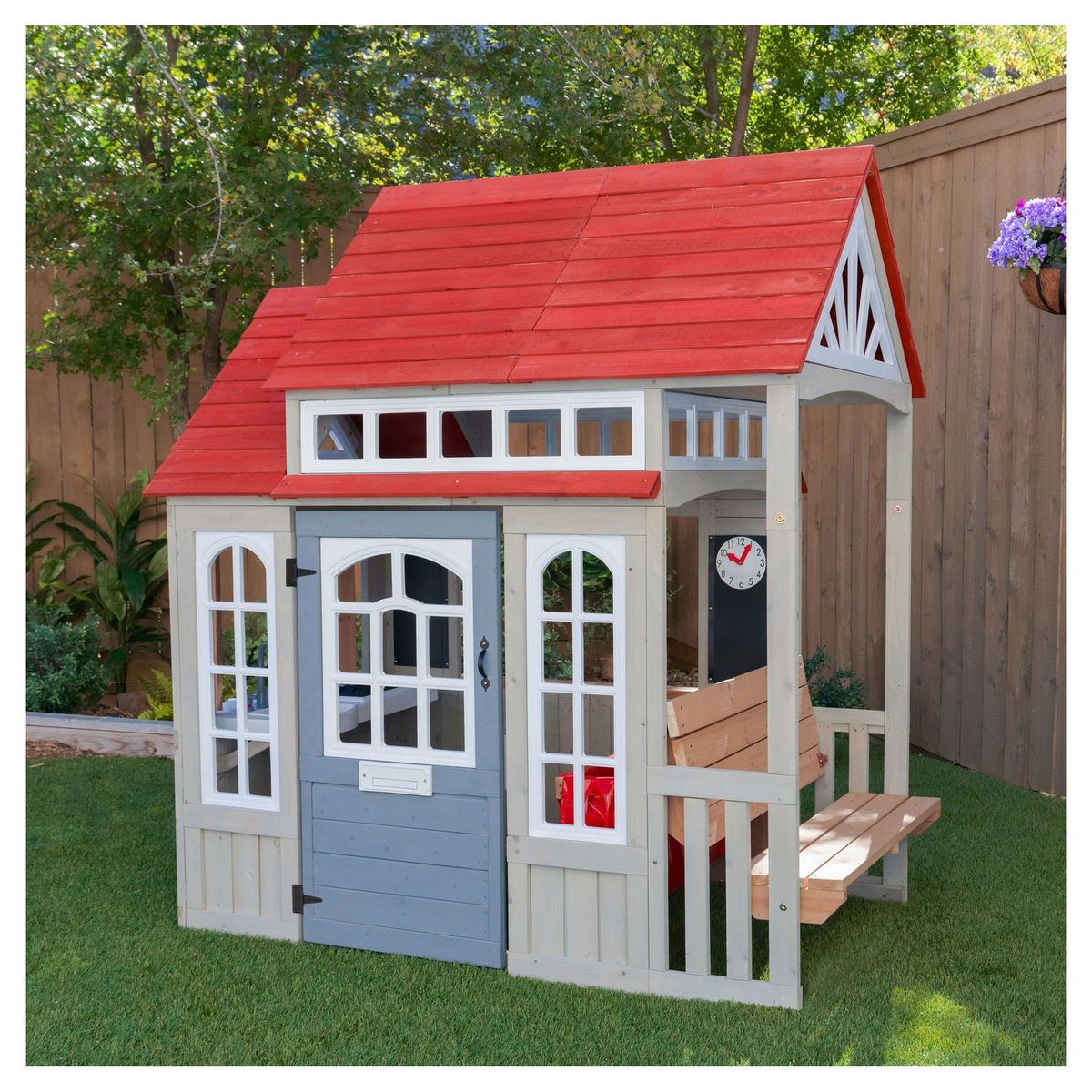 Kidkraft cabane de jardin enfant en bois Braewood 