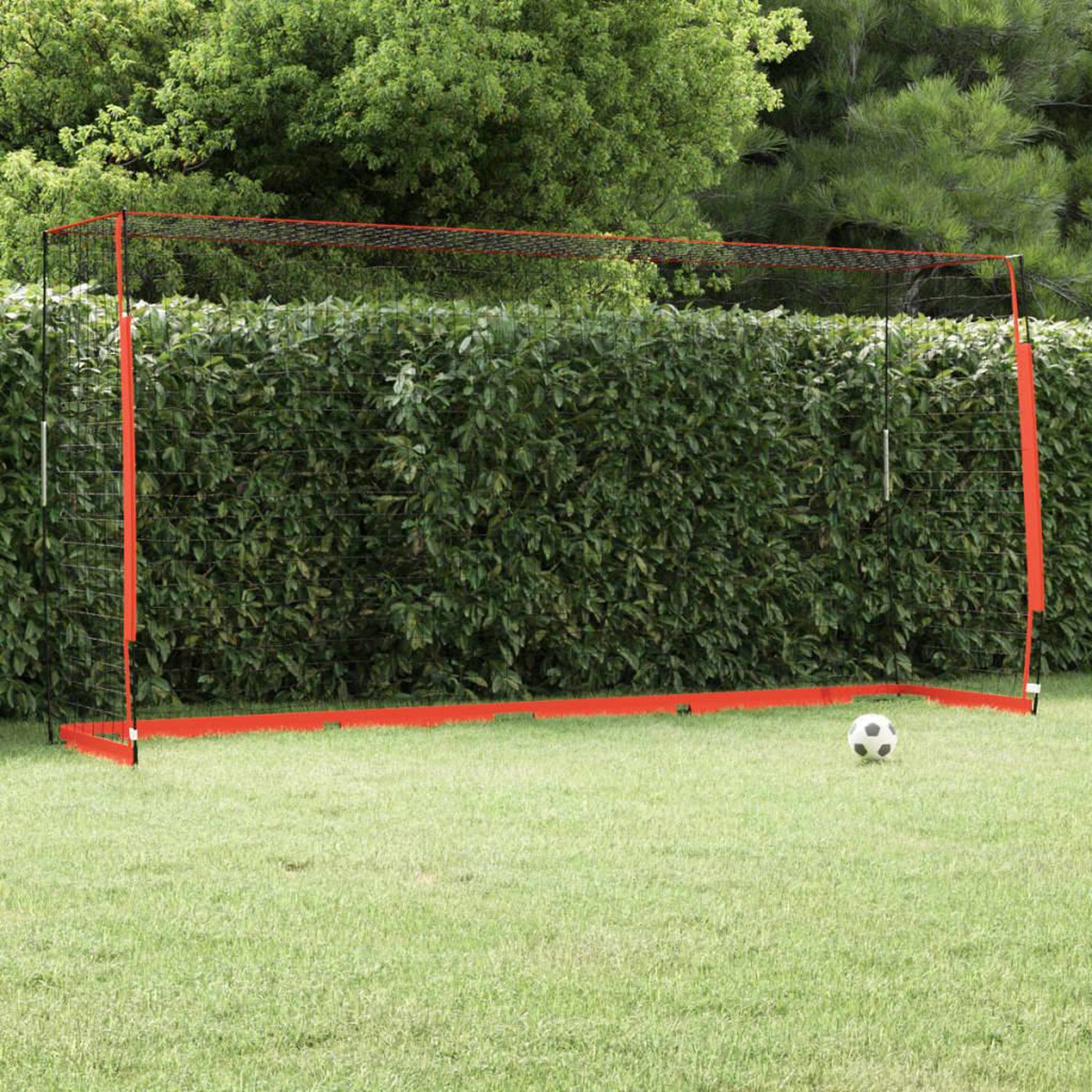 VIDAXL But de football 366,5x91x183 cm Acier