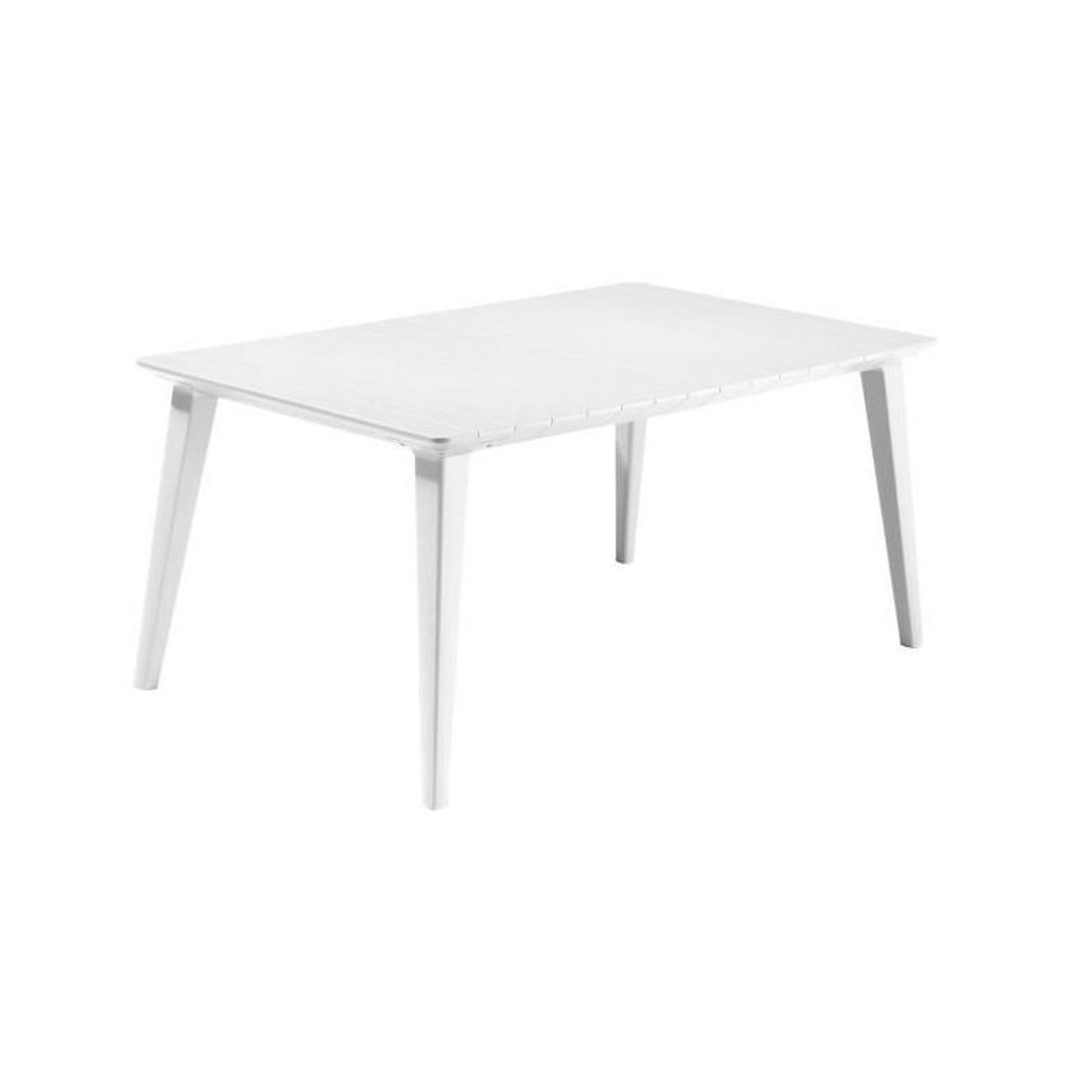 ALLIBERT JARDIN ALLIBERT JARDIN Table Lima 160 6 personnes - Design contemporain - Blanc
