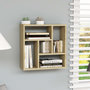 Voir la diapositive 1 : VIDAXL Etagere murale Chene sonoma 45,1x16x45,1 cm Bois d'ingenierie