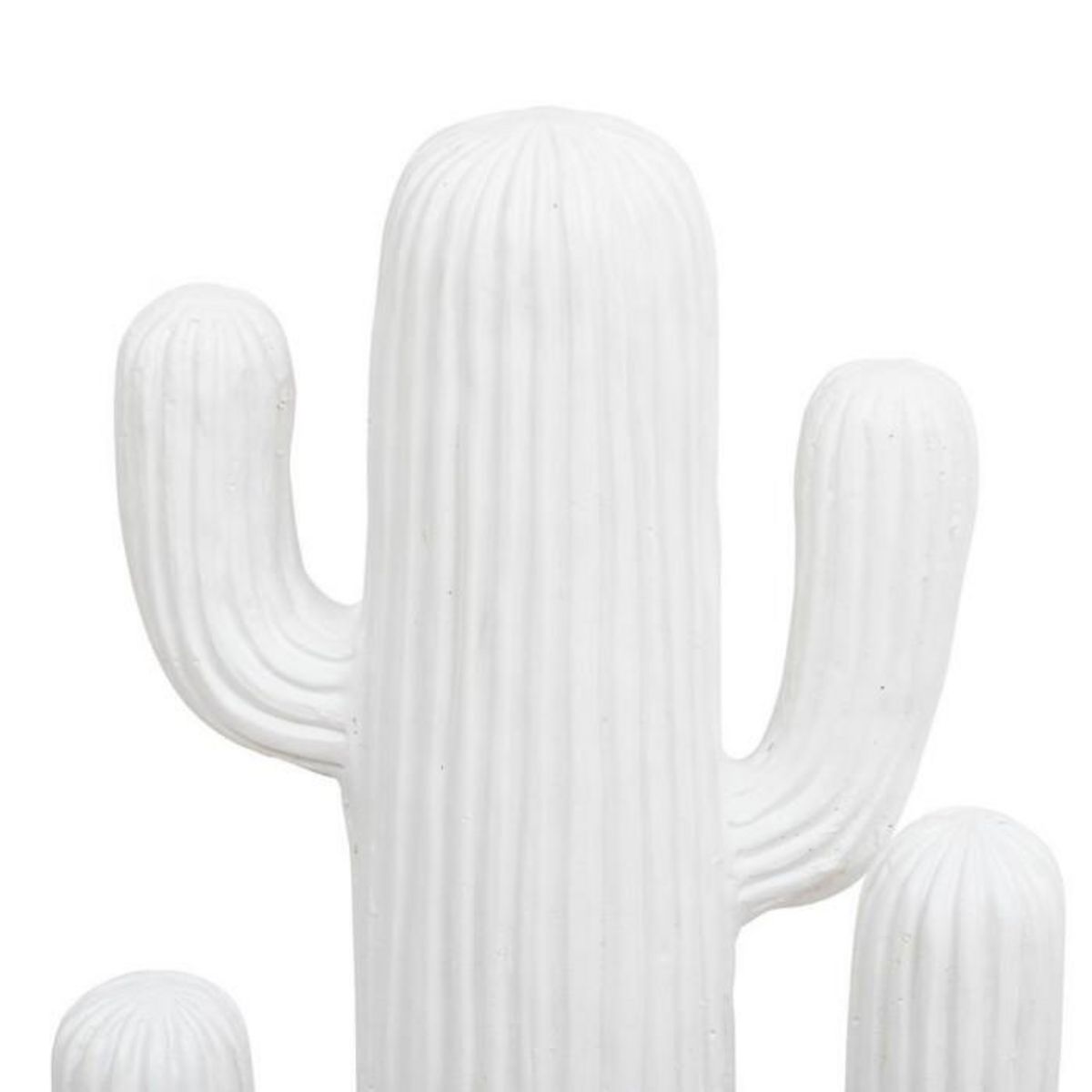 ATMOSPHERA Cactus Déco 4 Branches  Rodrigo  57cm Blanc