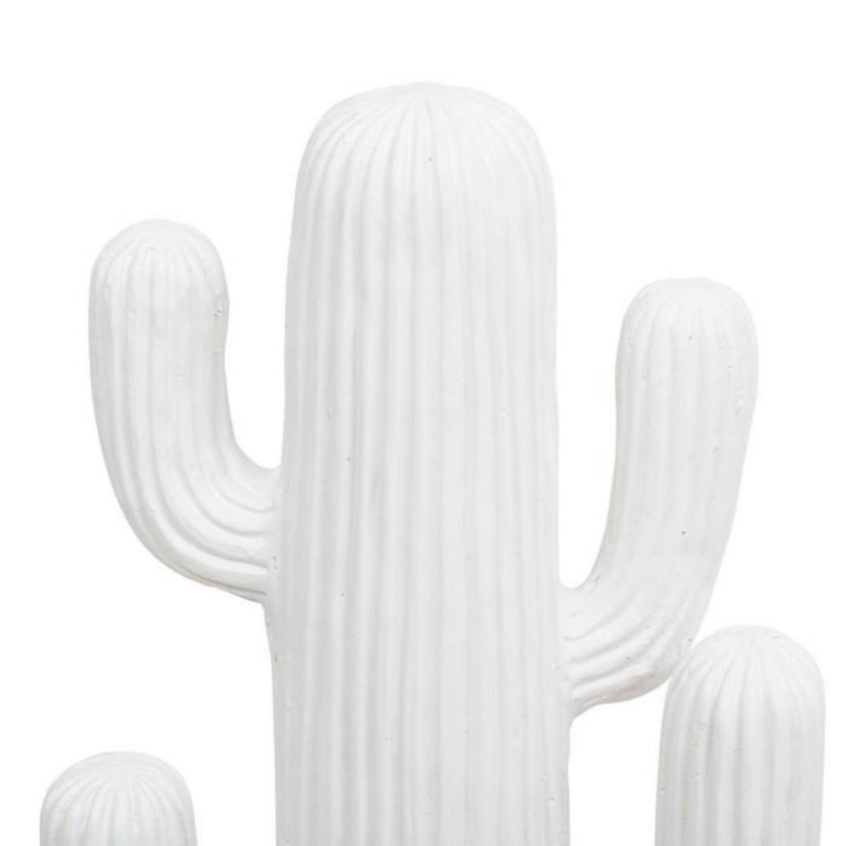 ATMOSPHERA Cactus Déco 4 Branches  Rodrigo  57cm Blanc
