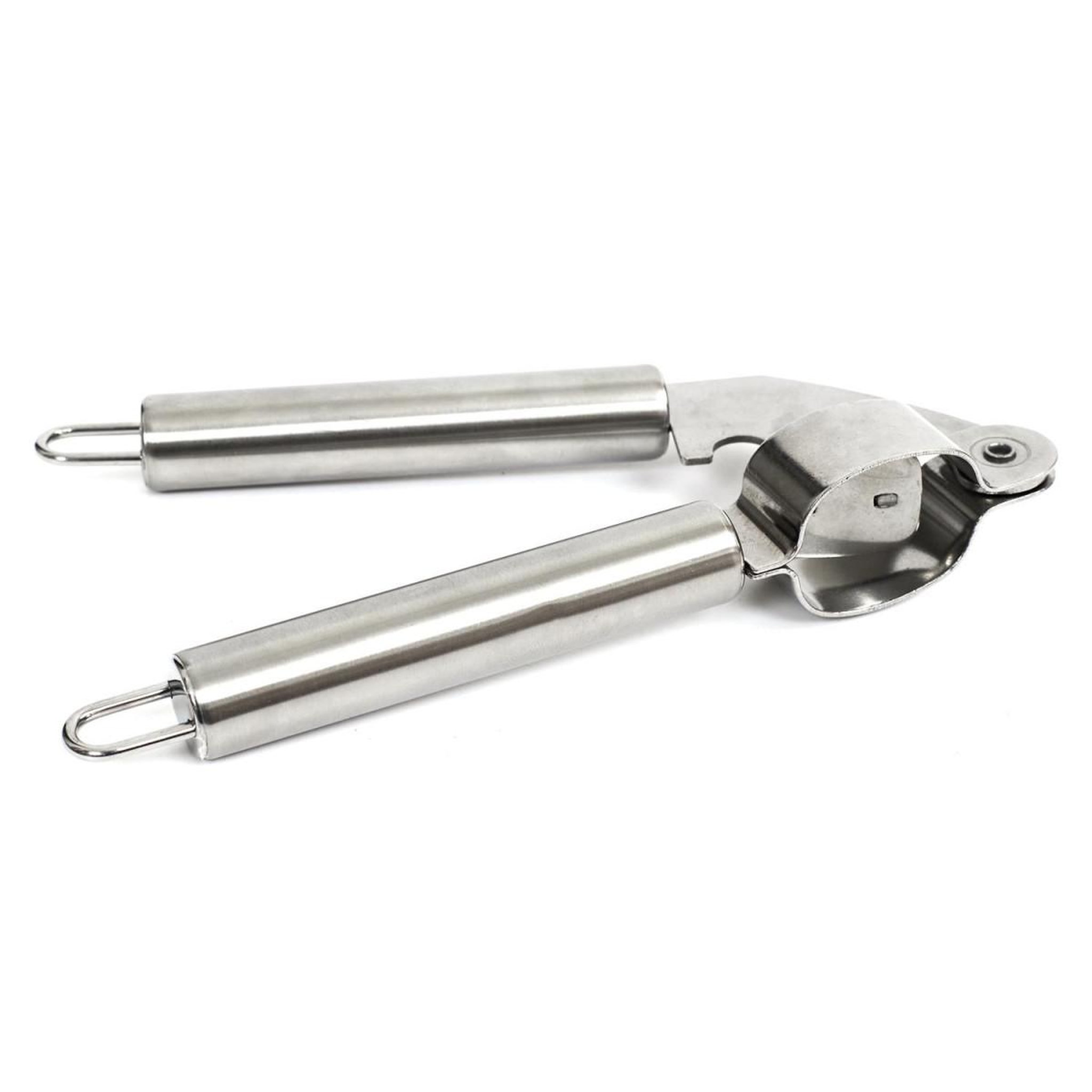Voir la diapositive 2 : COOK CONCEPT Presse-Ail Manuel  Inox  18cm Argent