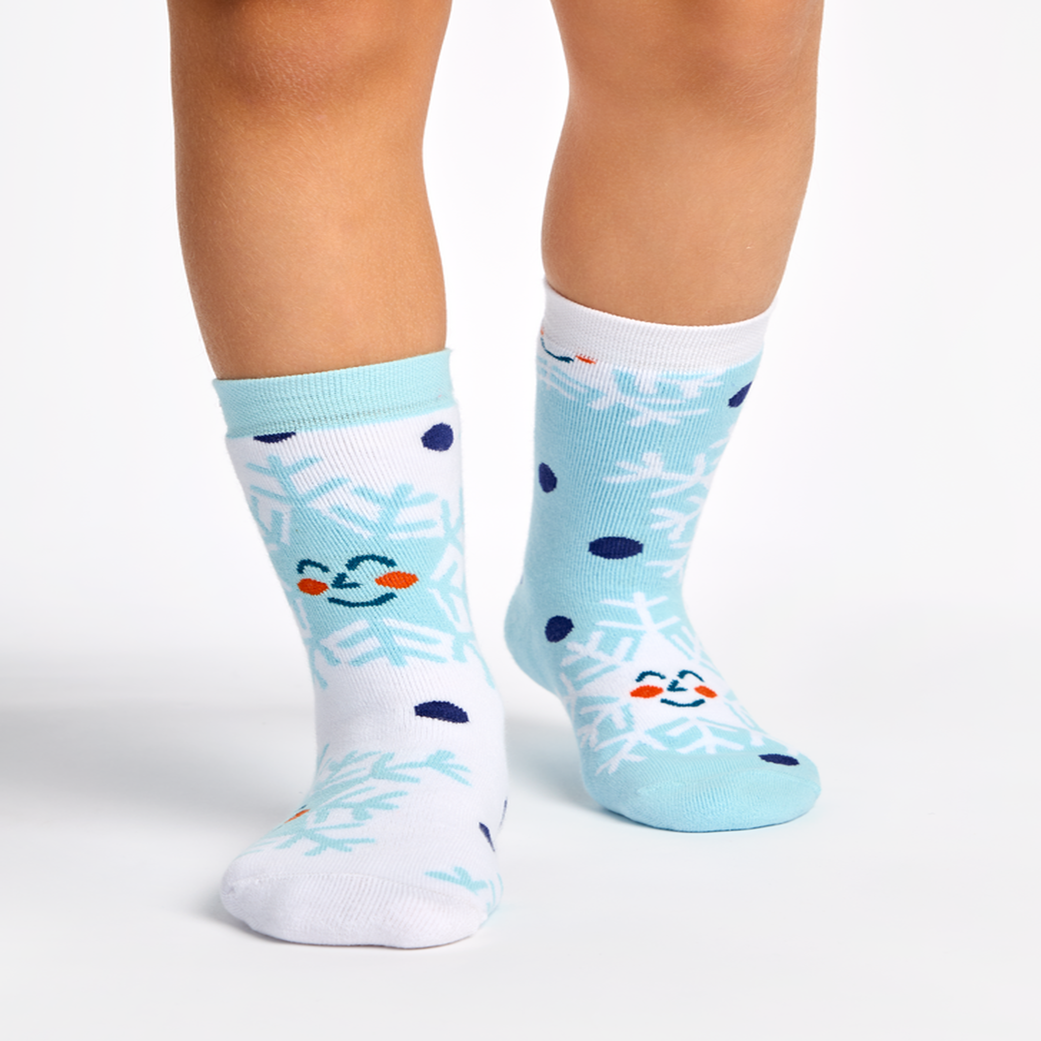 Voir la diapositive 4 : DEDOLES Chaussettes chaudes enfants flocons de neige joyeux