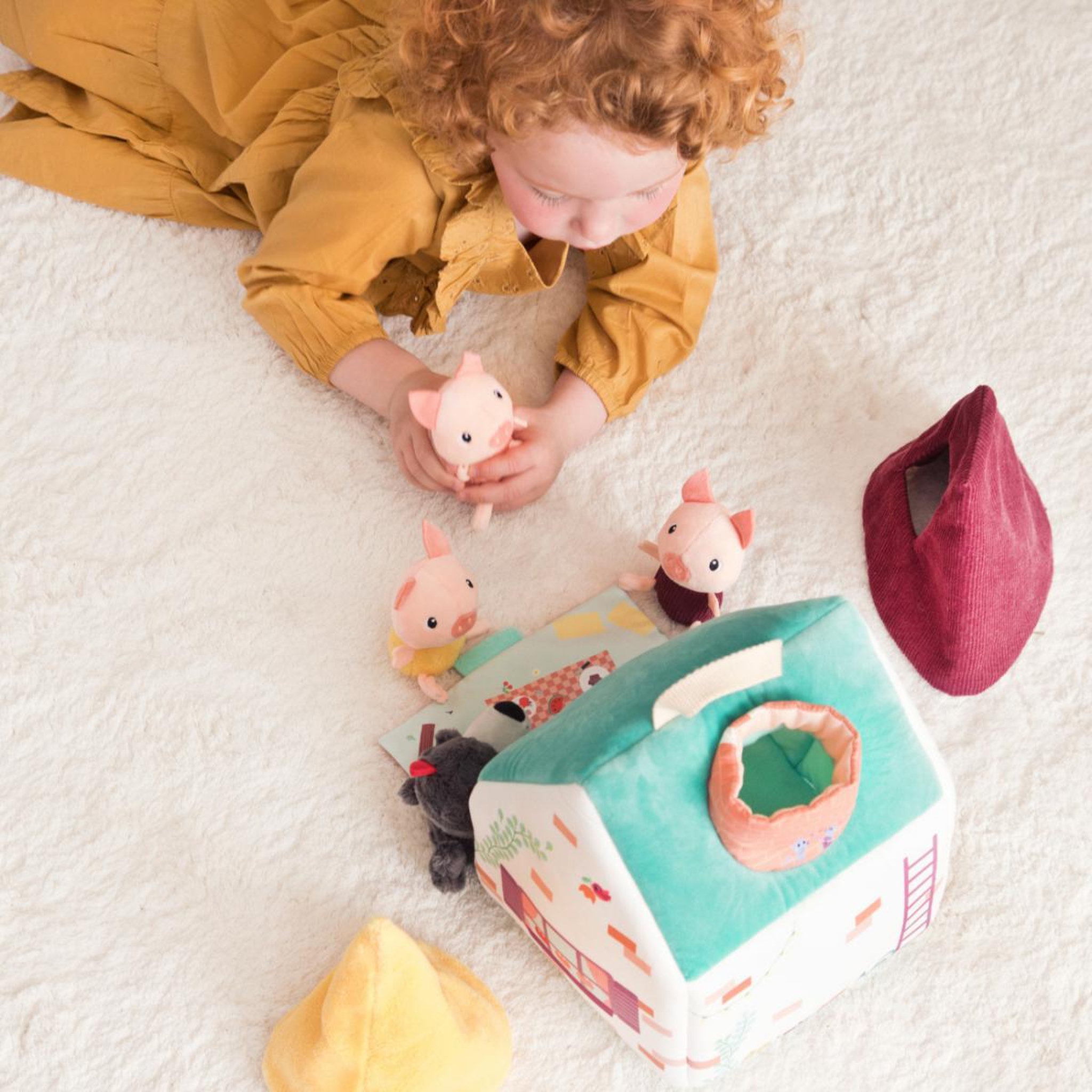 Voir la diapositive 5 : LILLIPUTIENS les 3 petits cochon et le loup