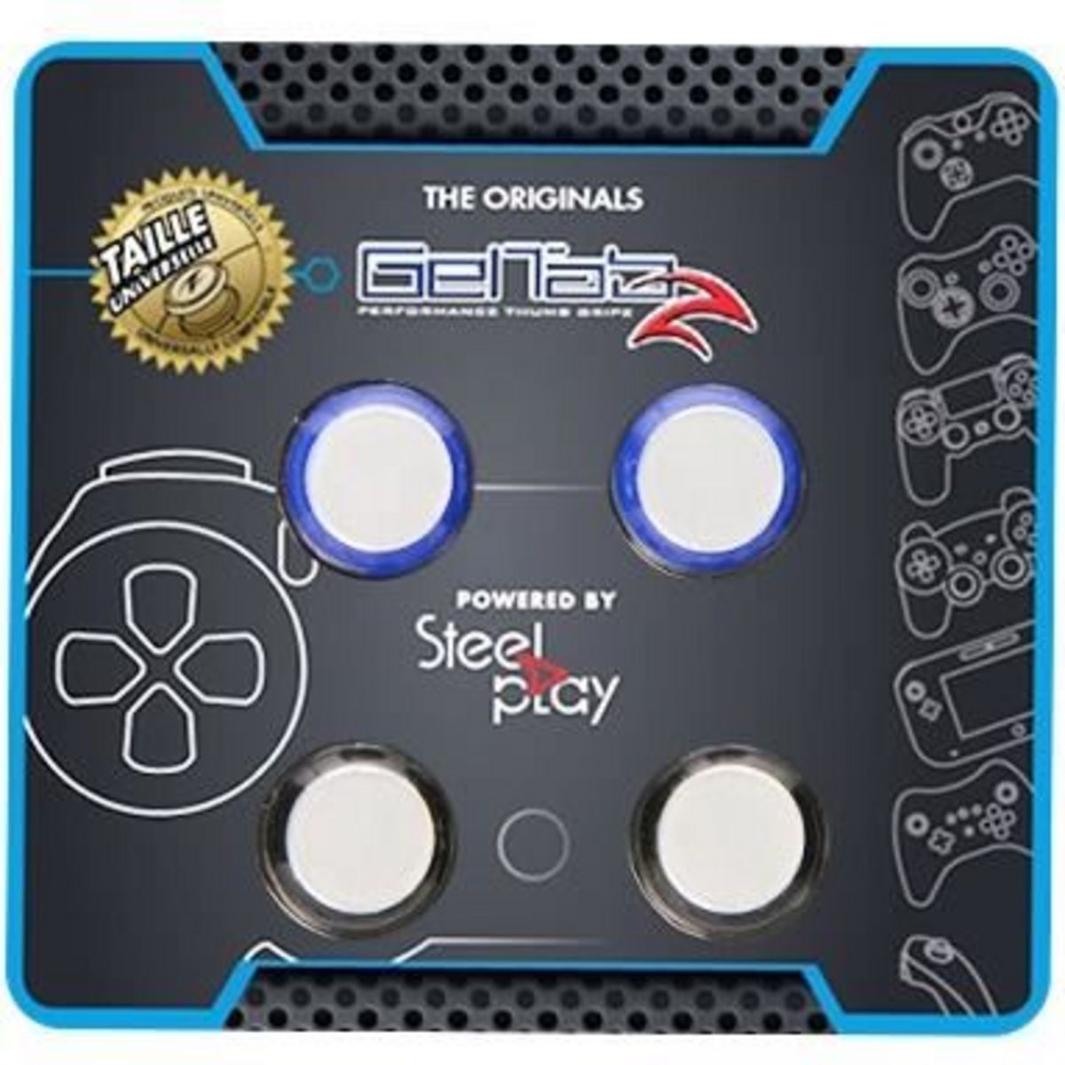 Grips Geltabz universels - Pack de 4