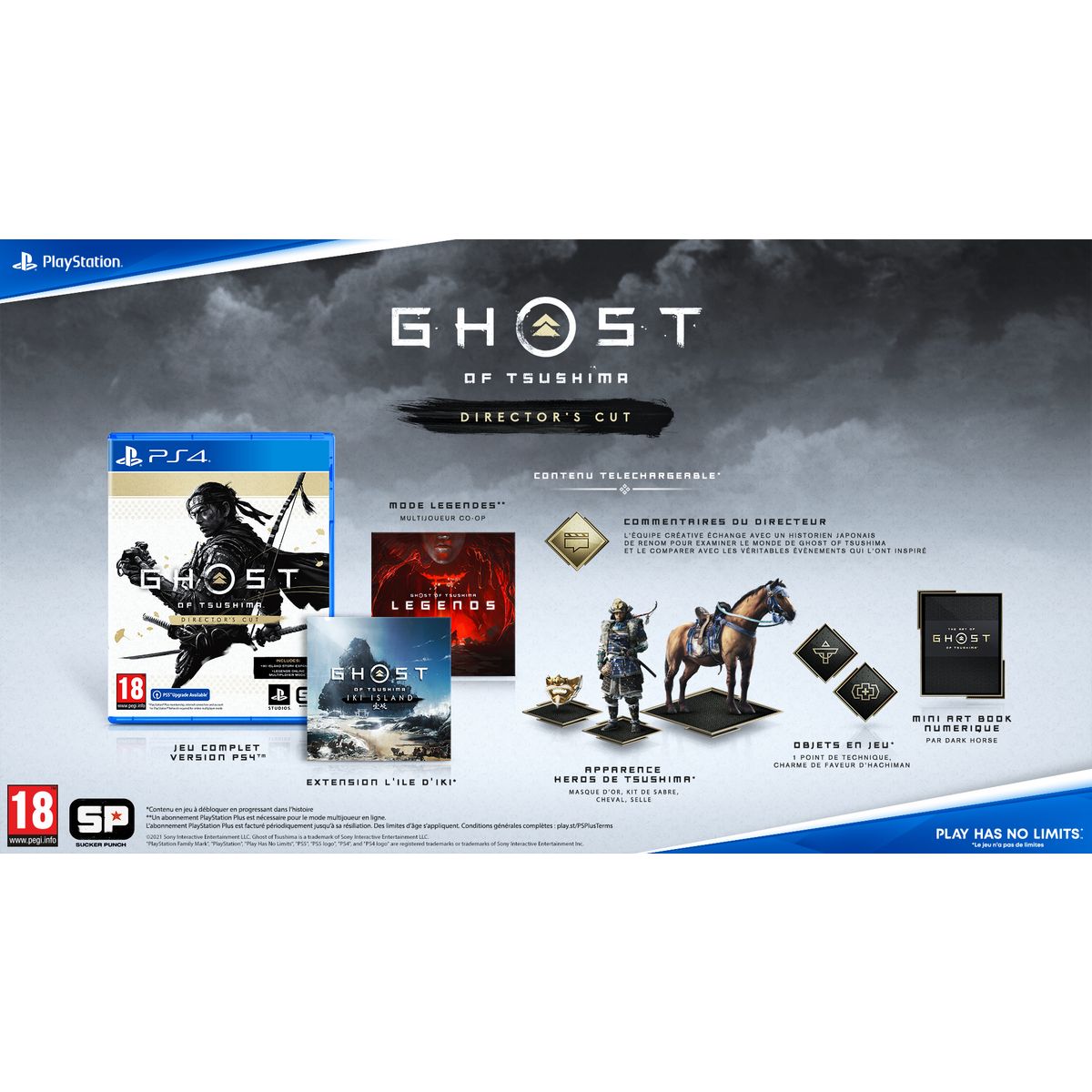 SONY Ghost Of Tsushima Director's Cut PS4