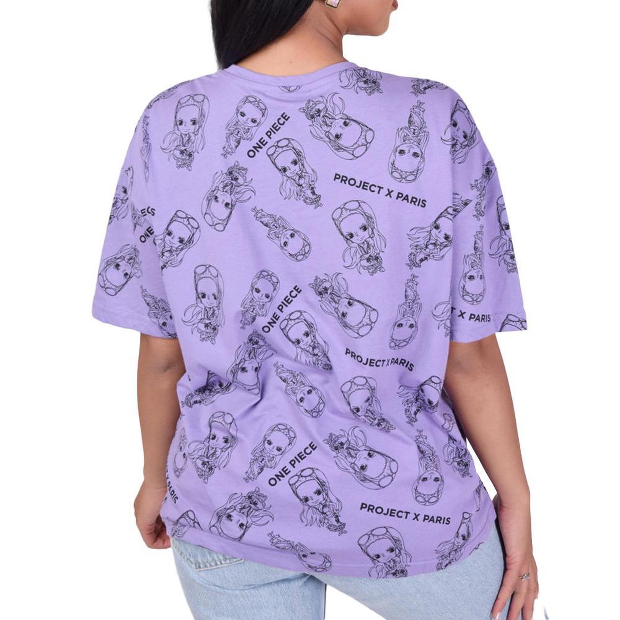 Voir la diapositive 2 : Project X T shirt  Femme Project X Paris One Piece All Over F211087