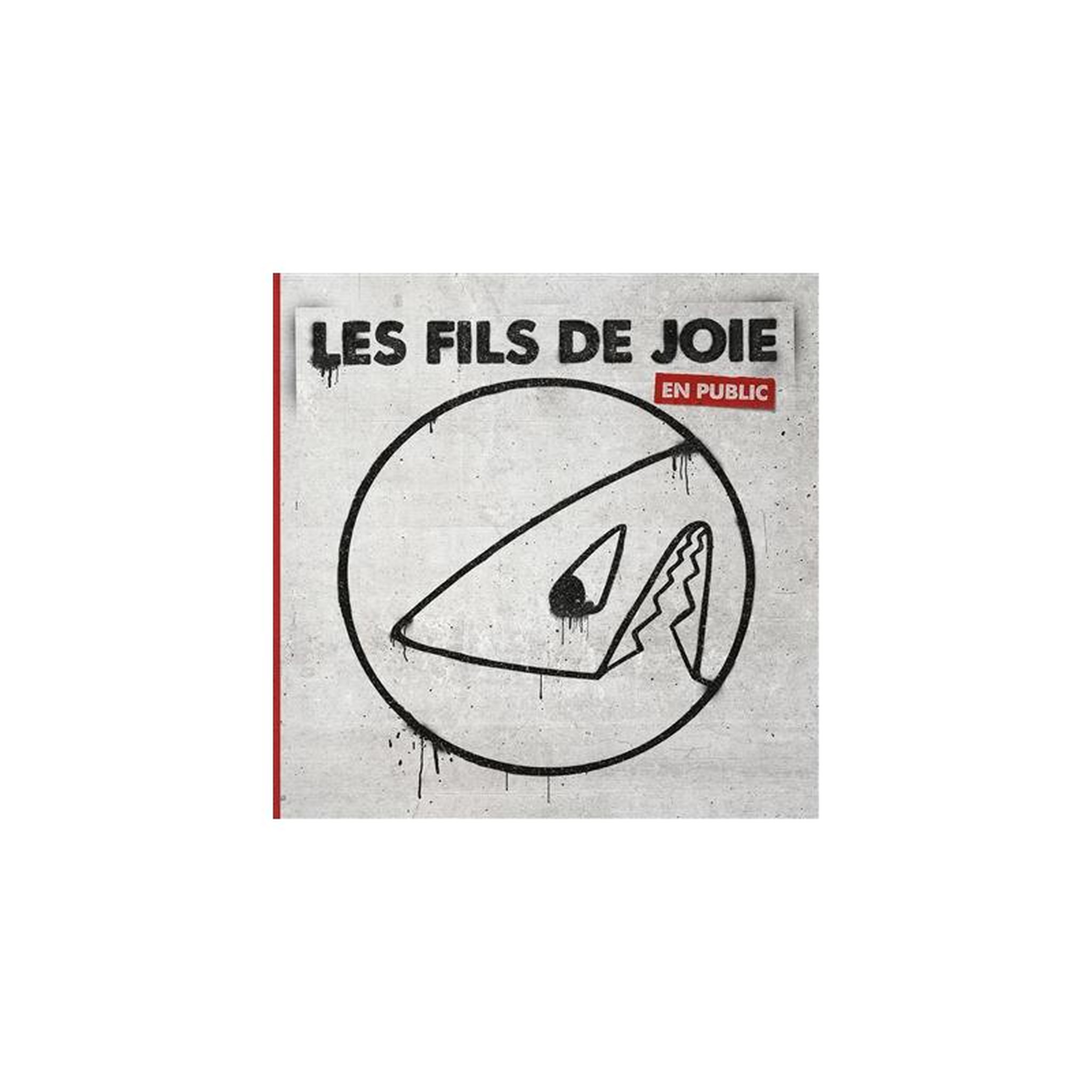 Double vinyle rock « en public » - les fils de joie, 2 lp