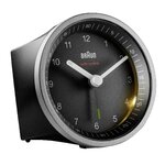 Braun company Réveil radio-piloté Braun BC 07 SB-DCF noir et argent
