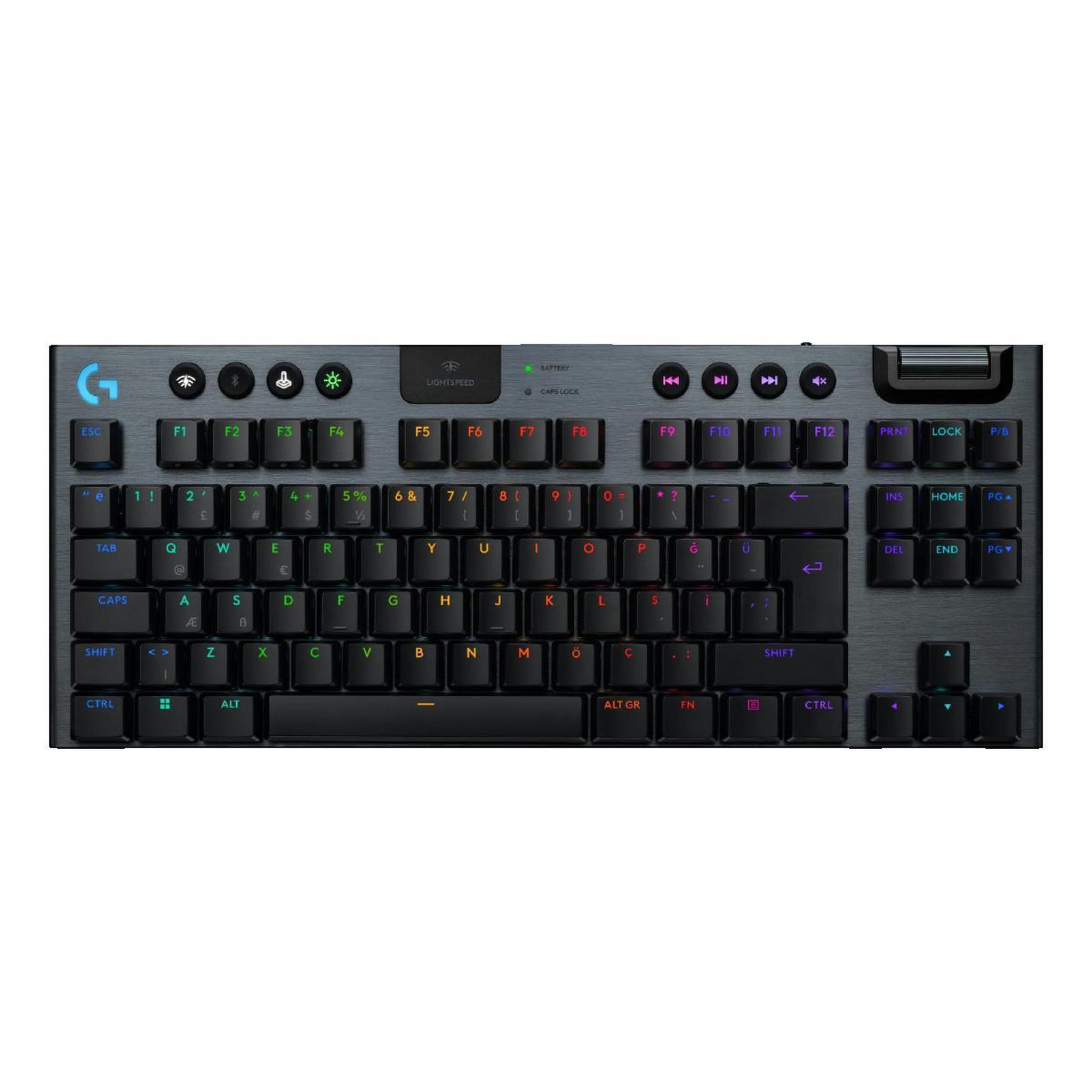 Voir la diapositive 2 : Logitech Clavier gamer Logitech G915 X TKL sans pavé numérique