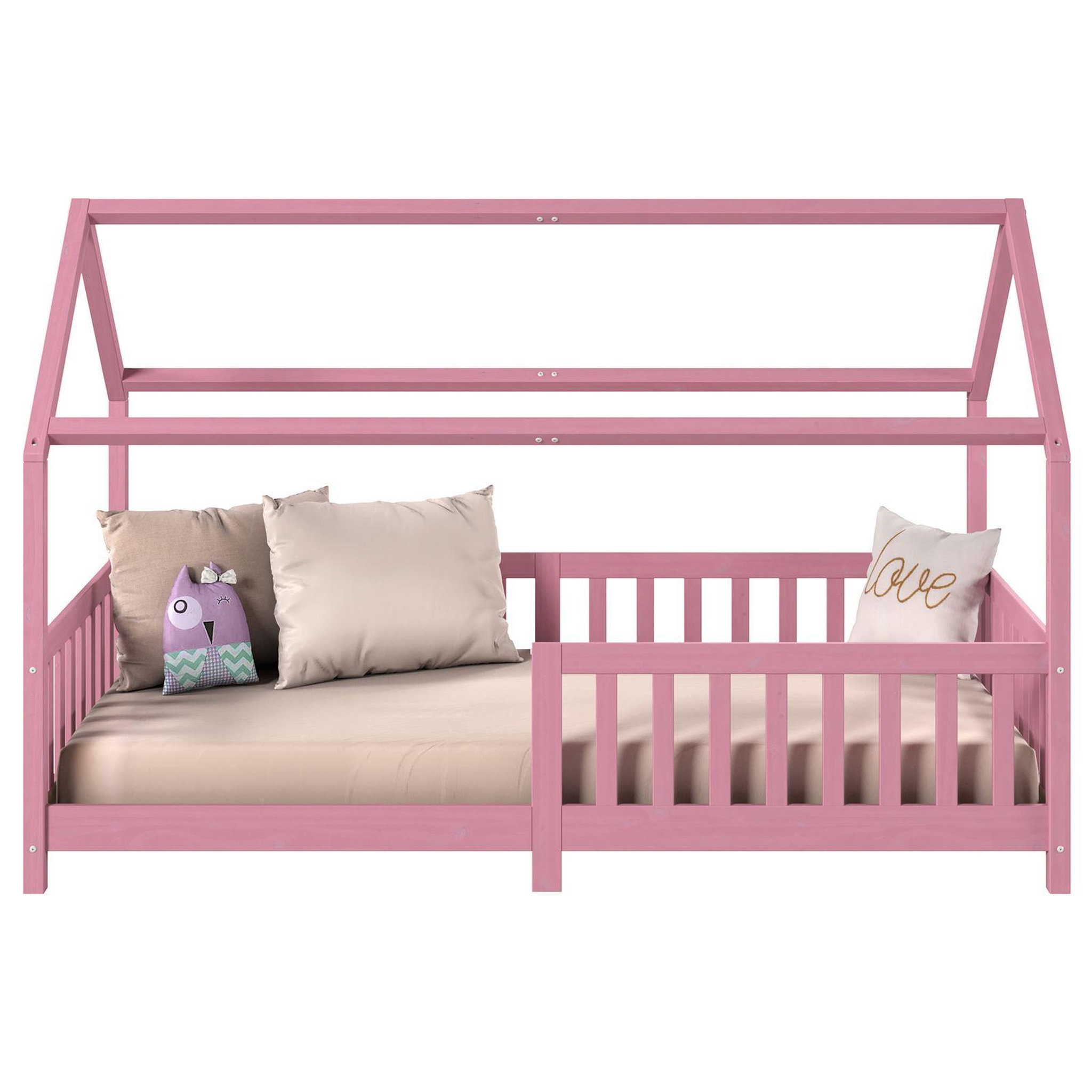 Voir la diapositive 3 : IDIMEX Lit cabane nina 90 x 190 cm, en pin massif