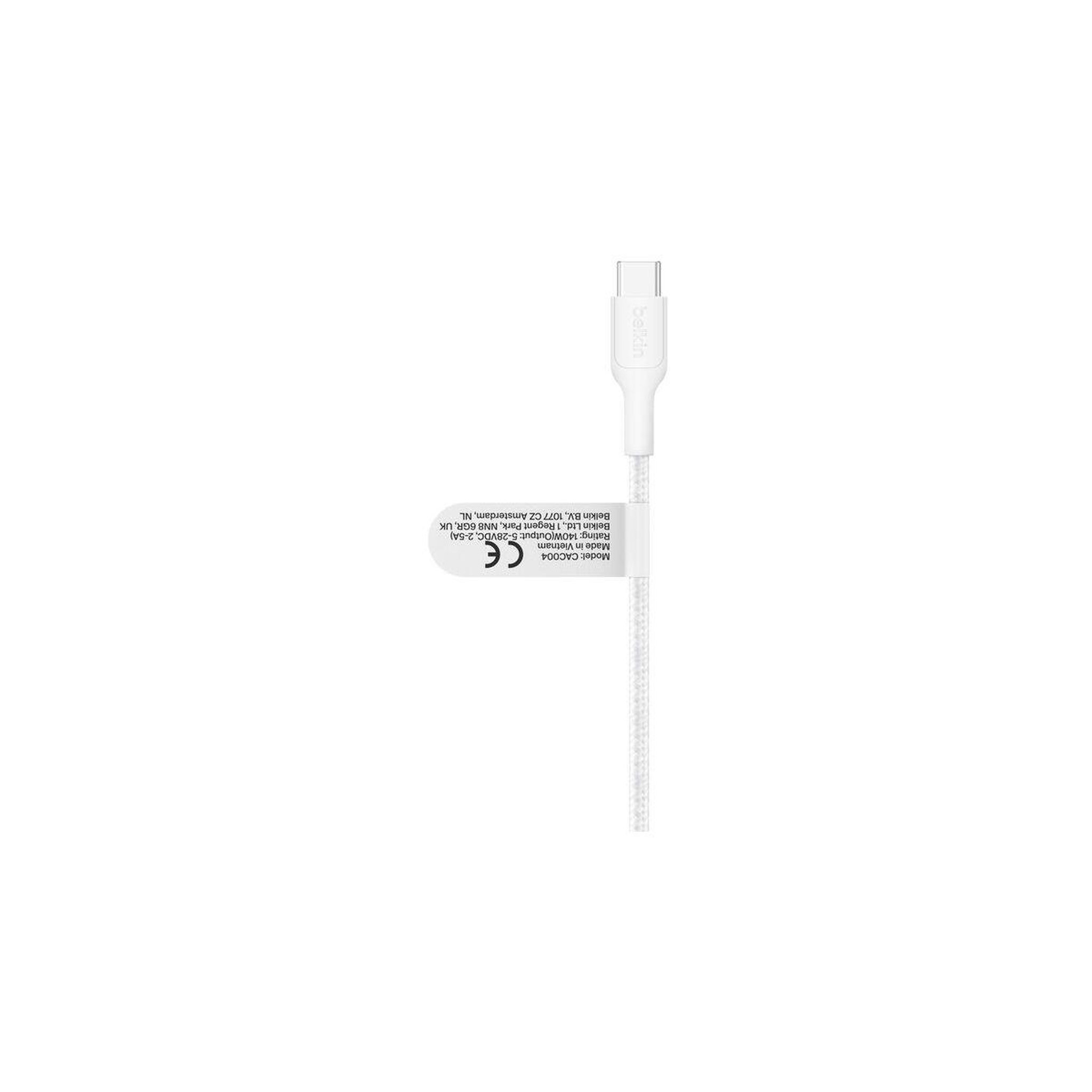 Voir la diapositive 4 : Belkin Câble de charge 1.5m 140w blanc