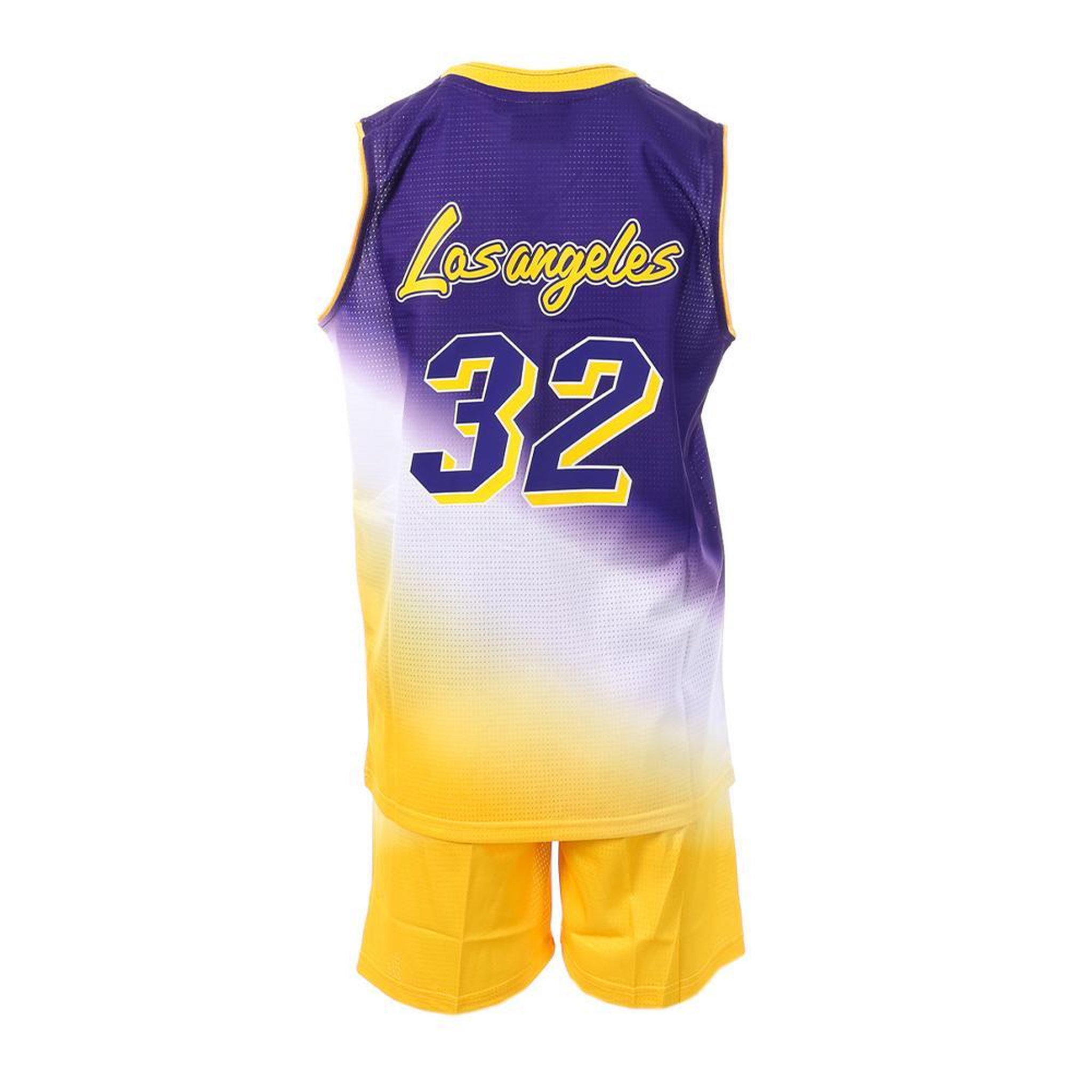Voir la diapositive 2 : SPORTZONE Los Angeles Ensemble de Baskets /Jaune Garçon Sport Zone