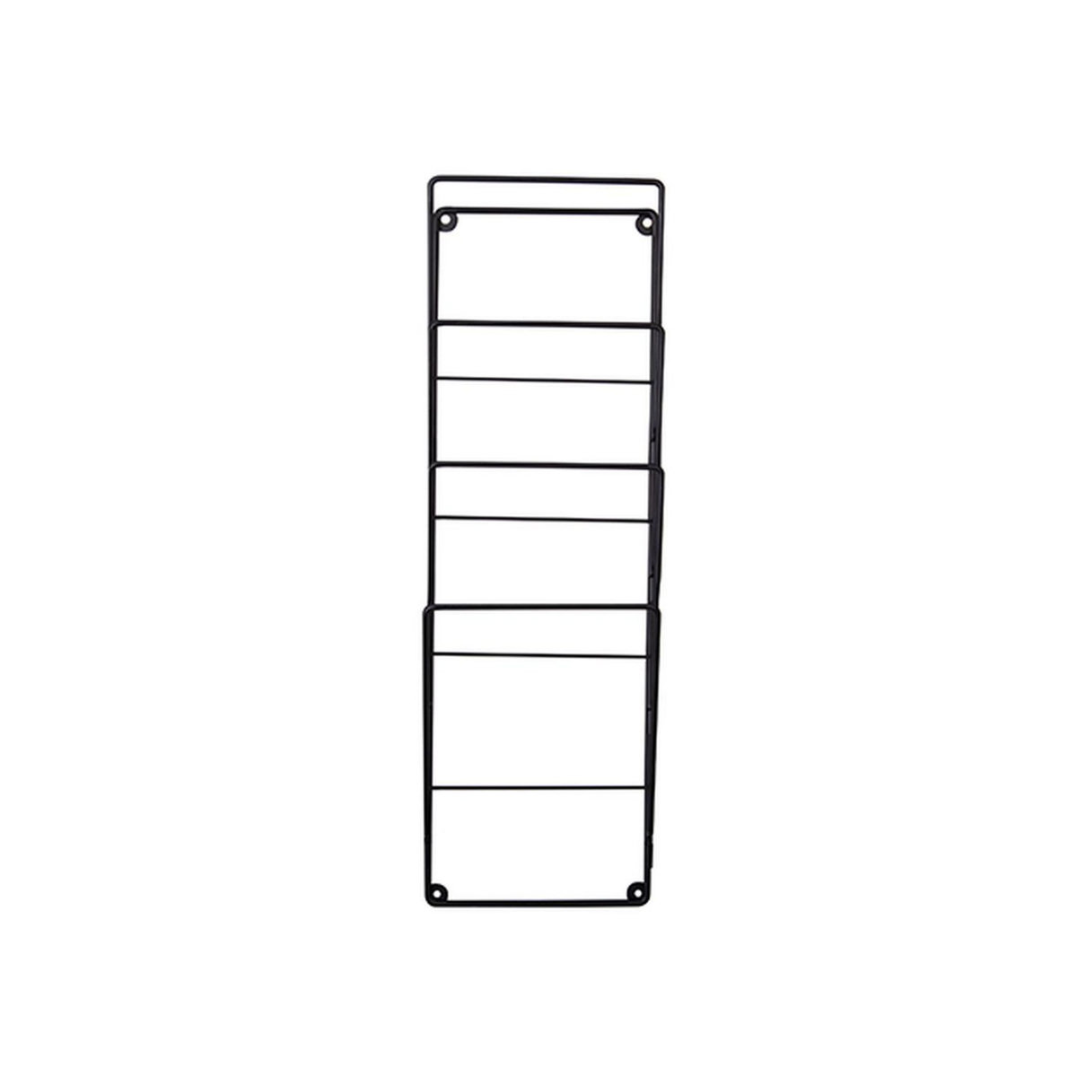 PRESENT TIME Porte-Revues mural élégant en acier