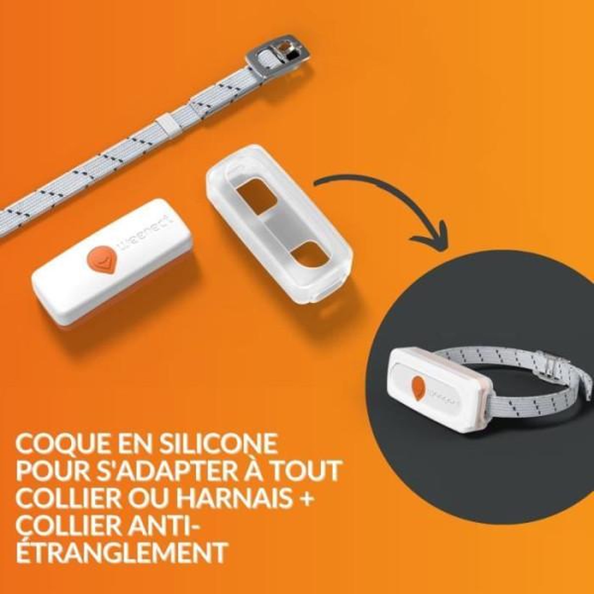 Voir la diapositive 3 : WEENECT Traceur GPS pour Chat - Weenect XS (White Edition 2023)