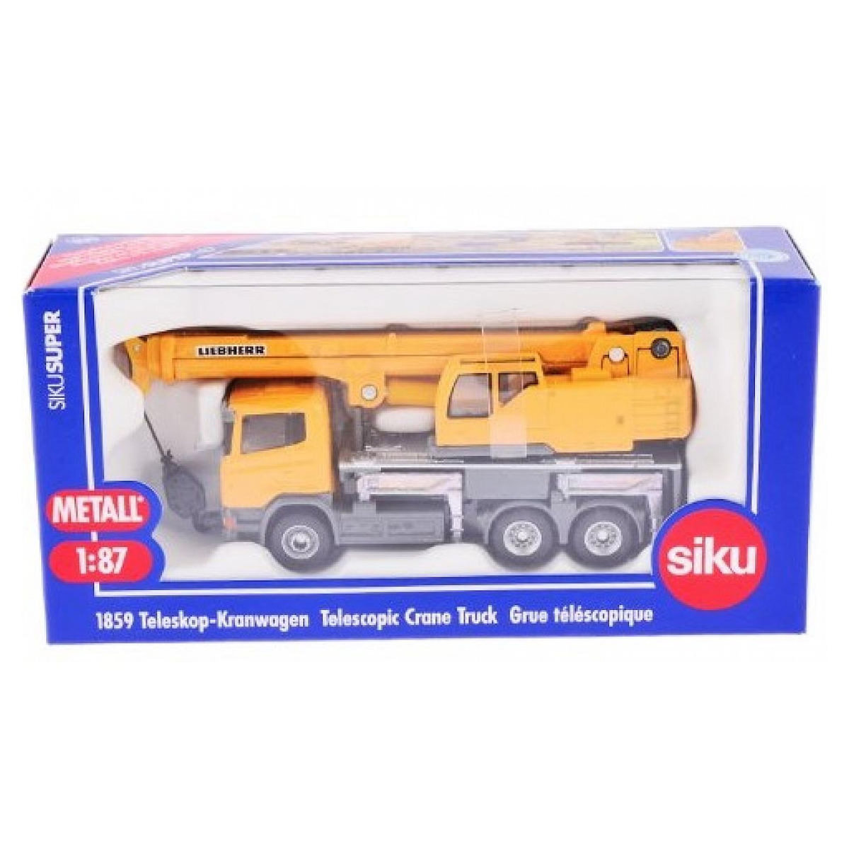 Siku 1859 grue telescopique jaune