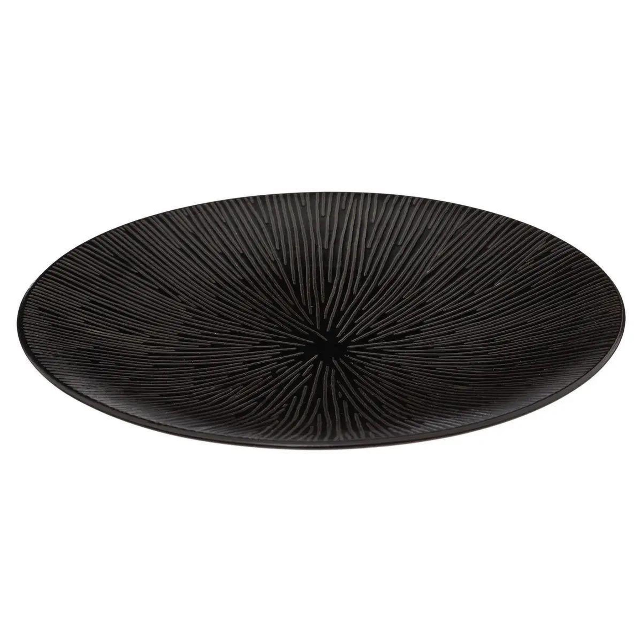 Voir la diapositive 2 : SECRET DE GOURMET Lot de 6 assiettes à dessert  atelier  20cm noir