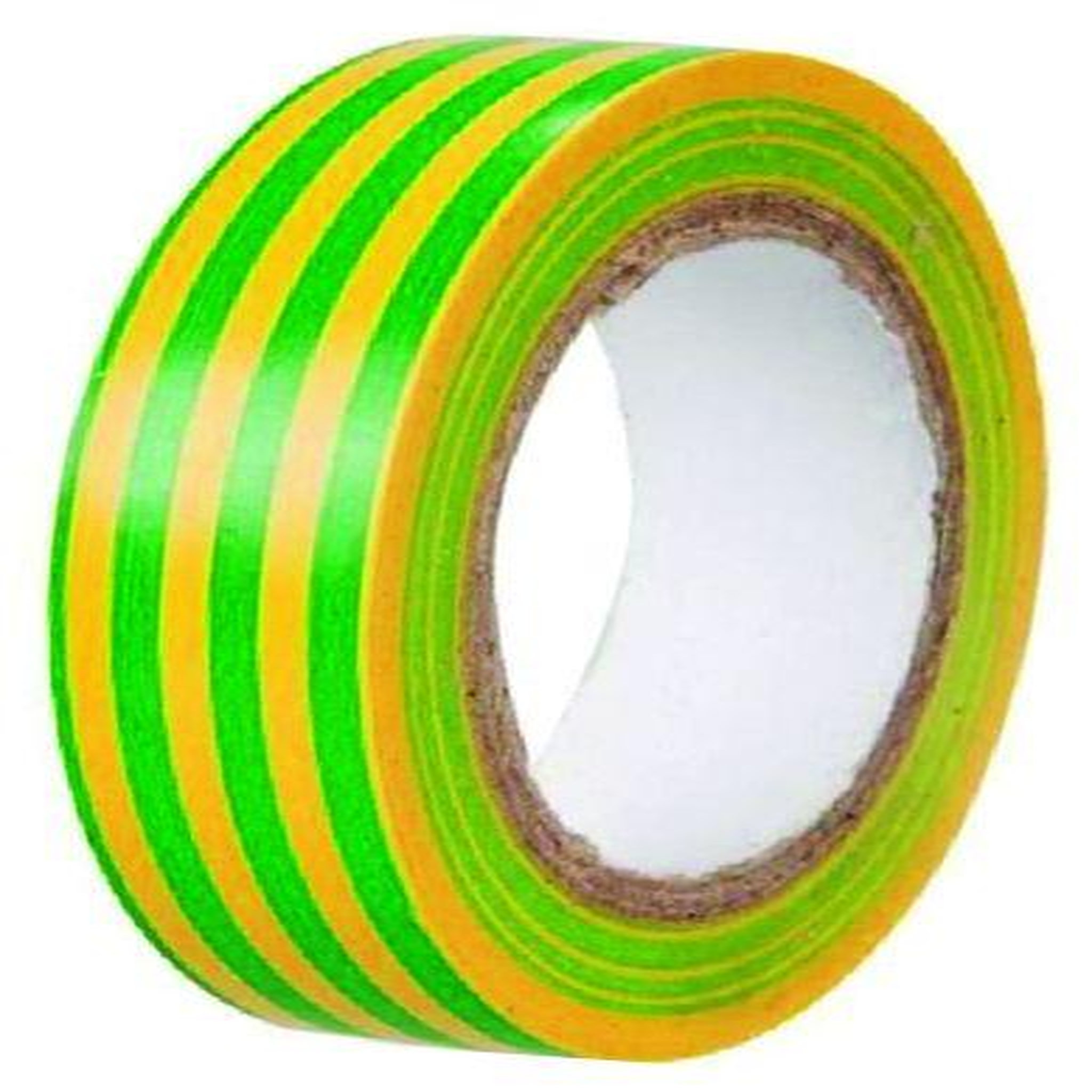 OUTIFRANCE 1 ruban jaune/vert 10 m x 15 mm