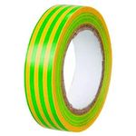 OUTIFRANCE 1 ruban jaune/vert 10 m x 15 mm