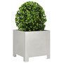 Voir la diapositive 3 : VIDAXL Jardiniere 30x30x30 cm acier inoxydable
