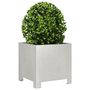 Voir la diapositive 3 : VIDAXL Jardiniere 30x30x30 cm acier inoxydable