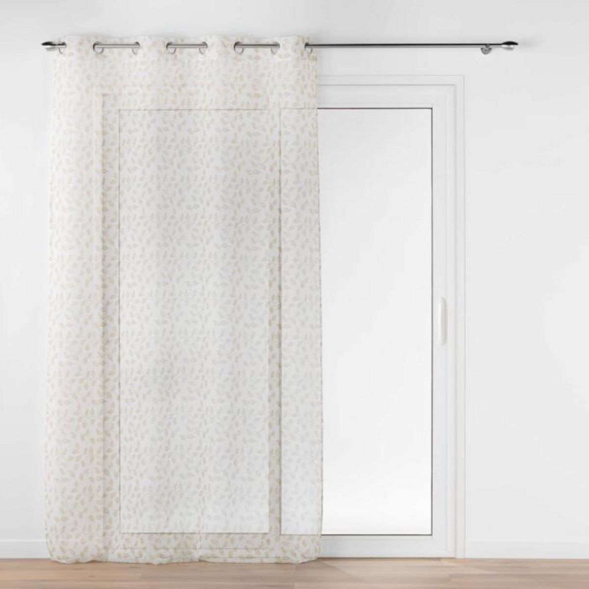 Paris Prix Rideau Voilage à Œillets  Farandole  137x240cm Naturel