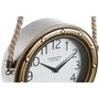 Voir la diapositive 5 : AAAAA Horloge Murale DKD Home Decor 28,5 x 8 x 50 cm Verre Fer Vintage (2 Unités)