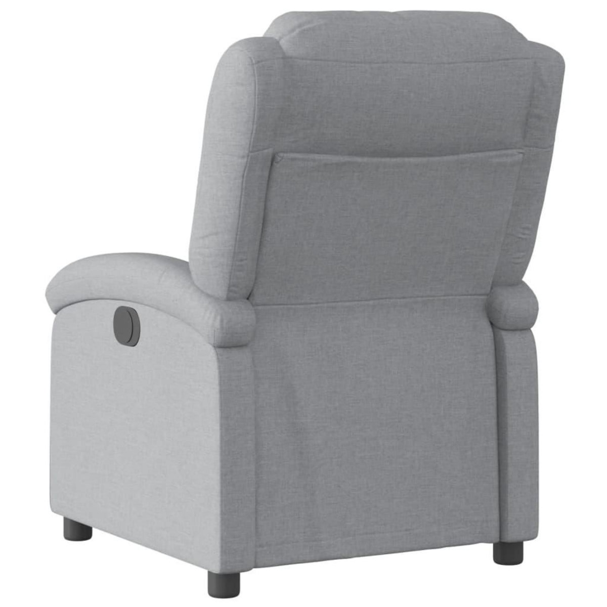 VIDAXL Fauteuil inclinable Gris clair Tissu